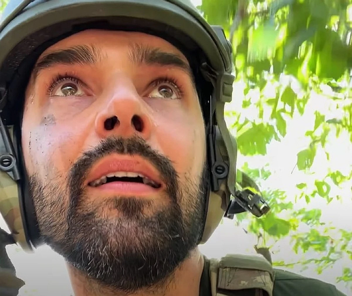 Віталій представив нову пісню та відео, змонтоване з кадрів, знятих під час його перебування на передовій