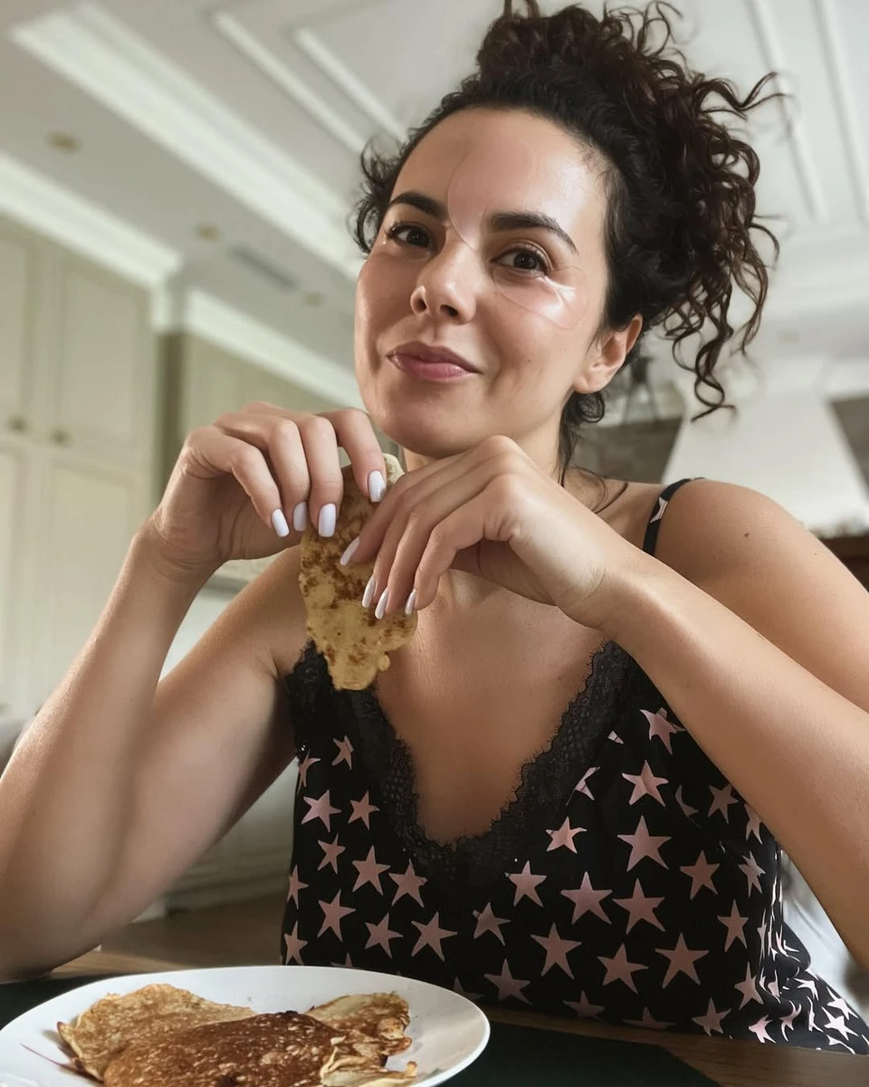 Настя Каменських харчування