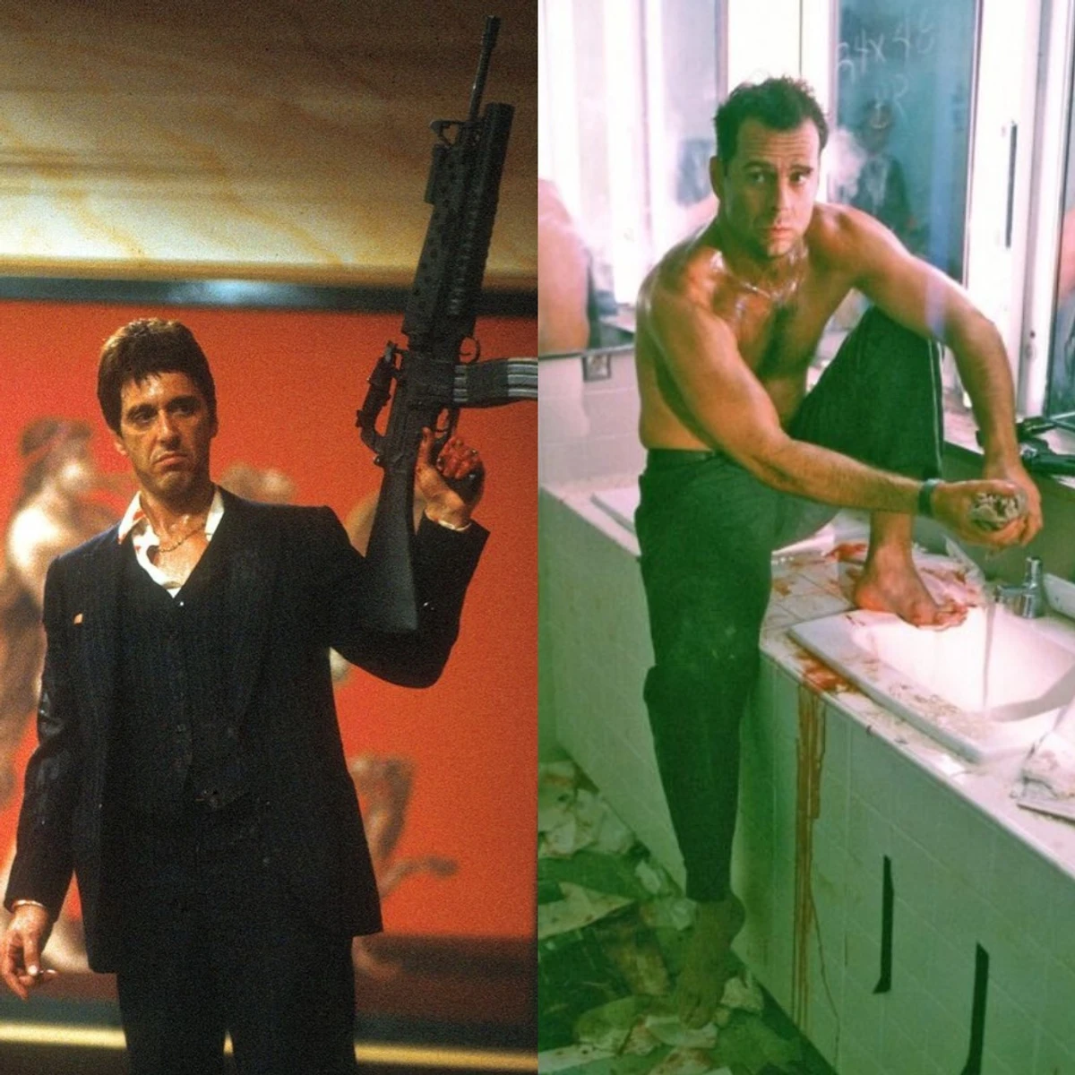 Аль Пачіно і Брюс Вілліс