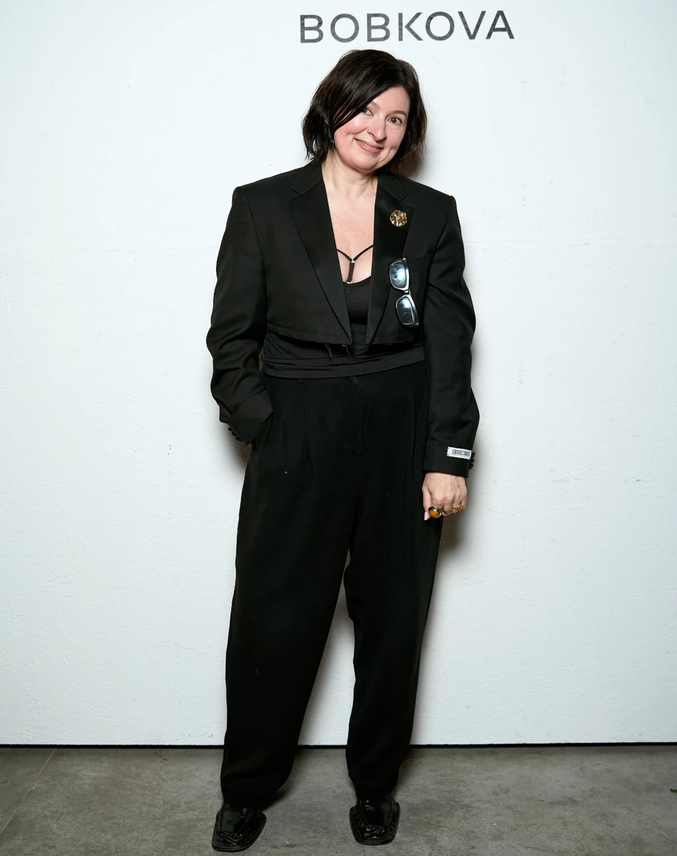 Крістіна Бобкова попозувала на показі BOBKOVA