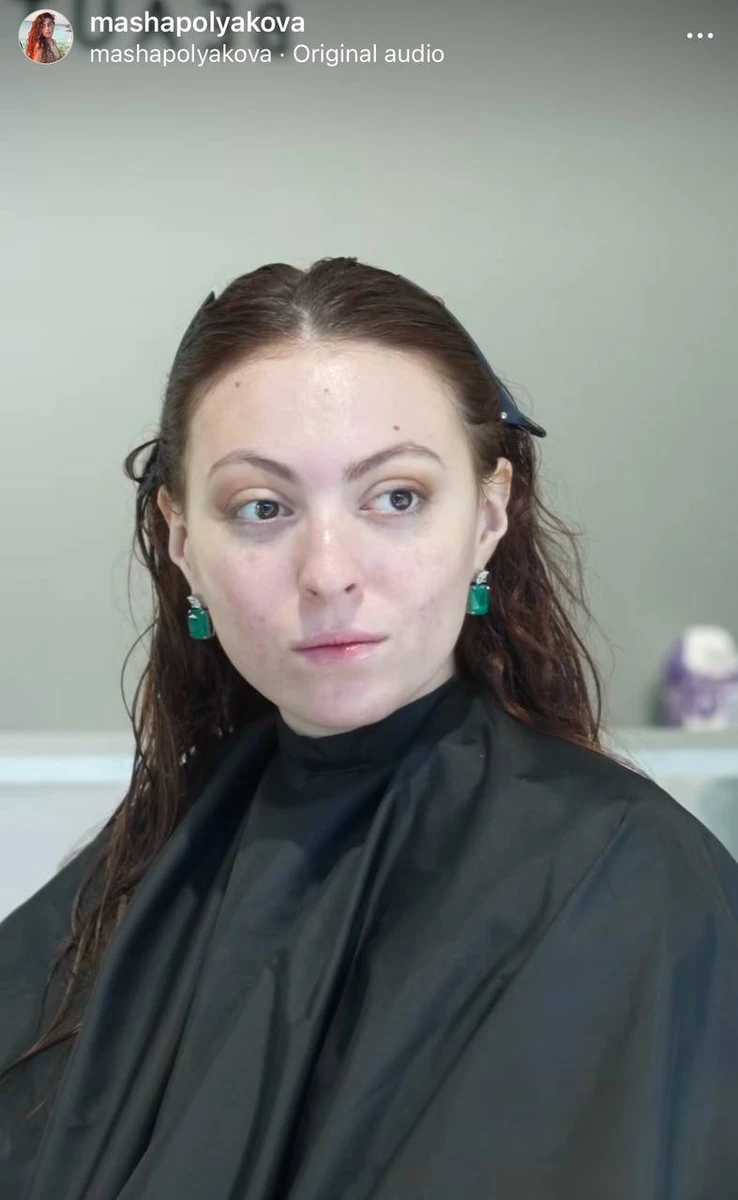 Так виглядає Полякова без макіяжу
