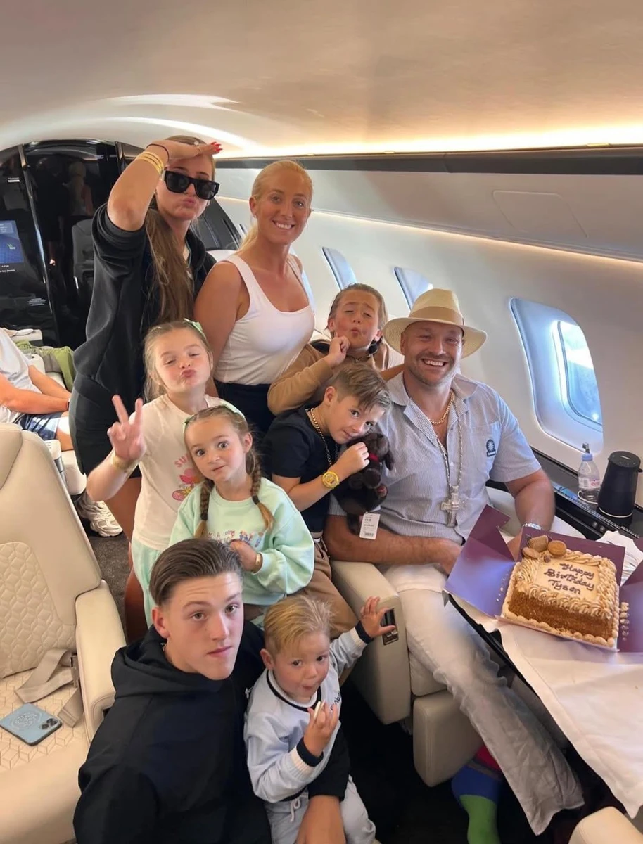 Тайсон Ф'юрі і його родина