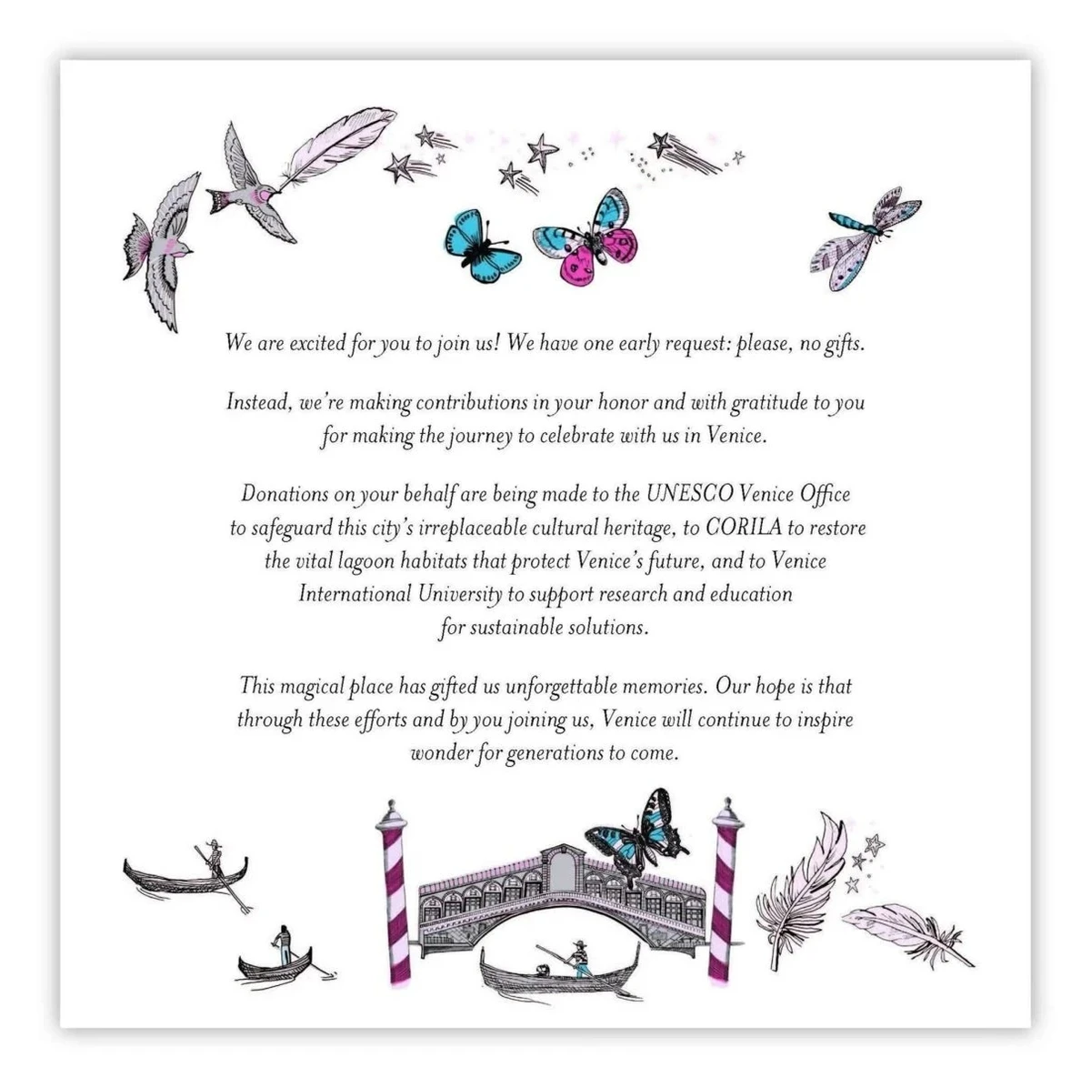 Запрошення на весілля Джеффа Безоса