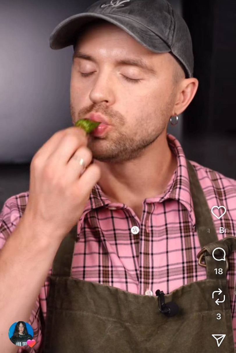 Міша Кацурін показав приготування Кривавої Мері