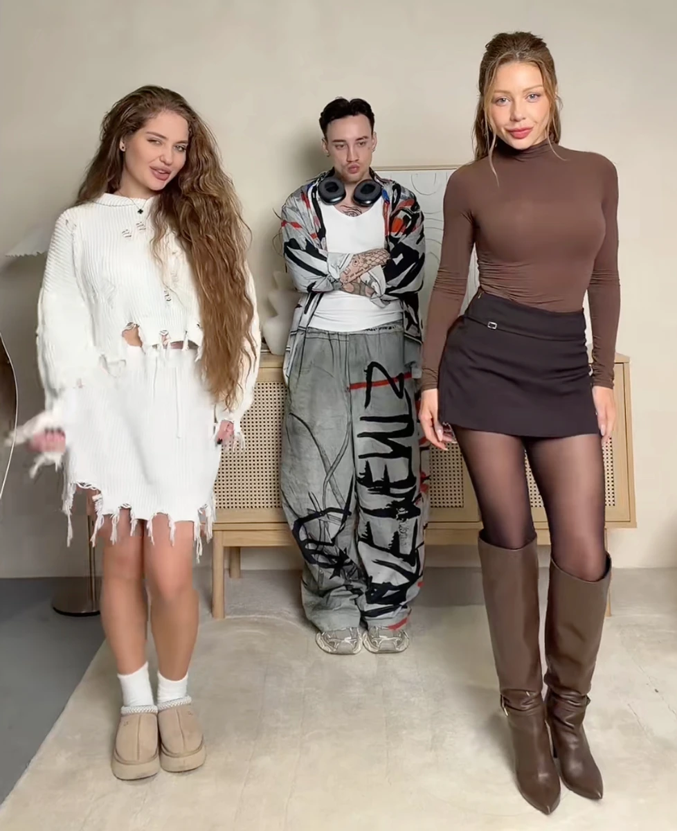 Тіна Кароль у міні потанцювала зі скандальними блогерами