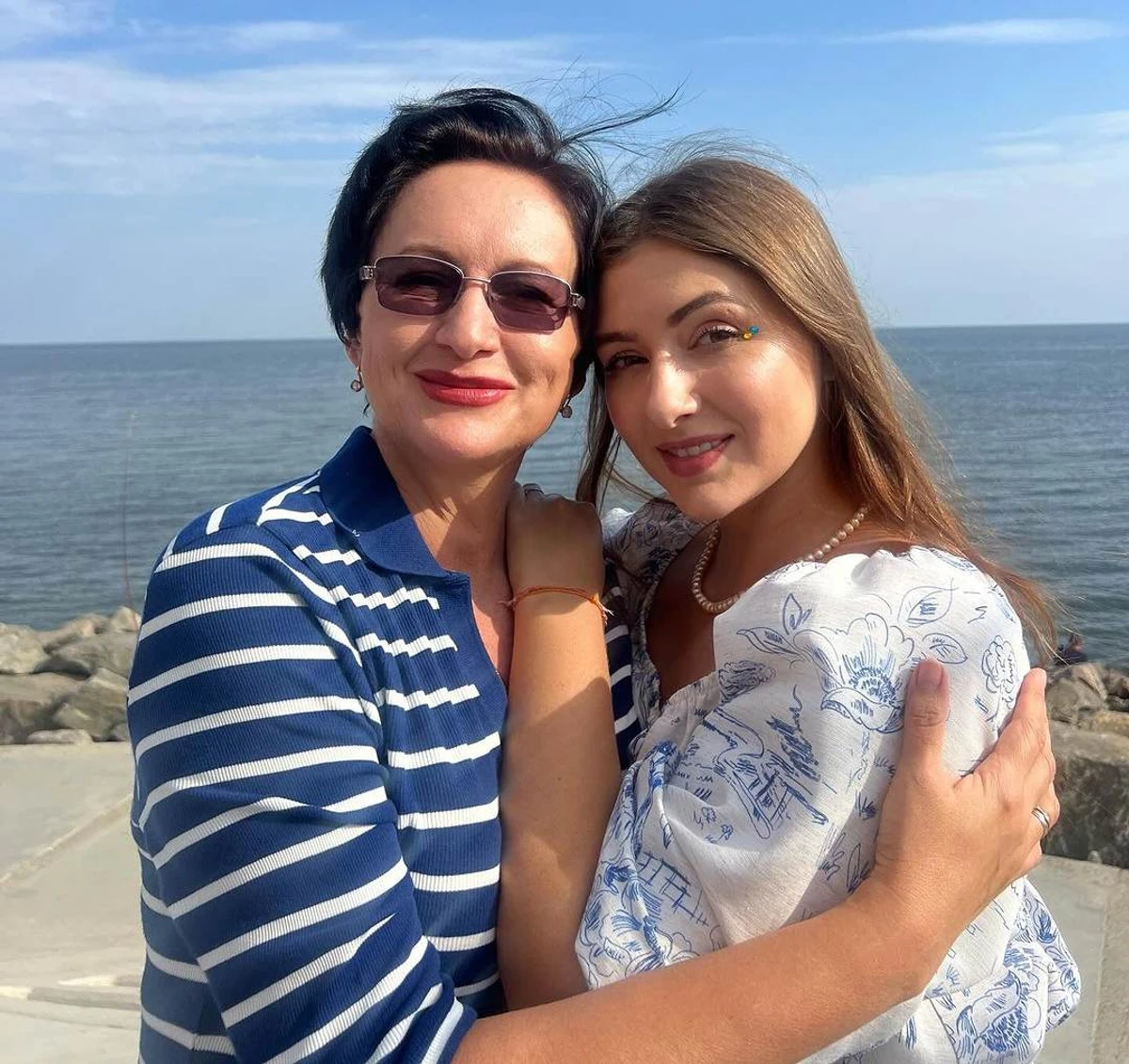 Катерина з мамою Наталею