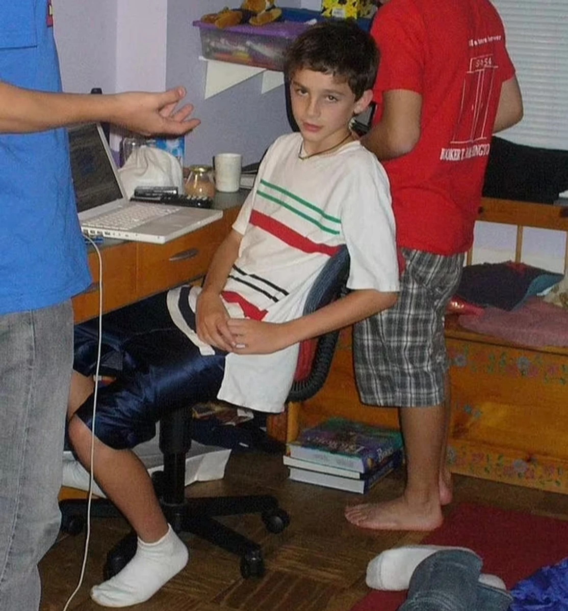 Тімоті Шаламе у дитинстві