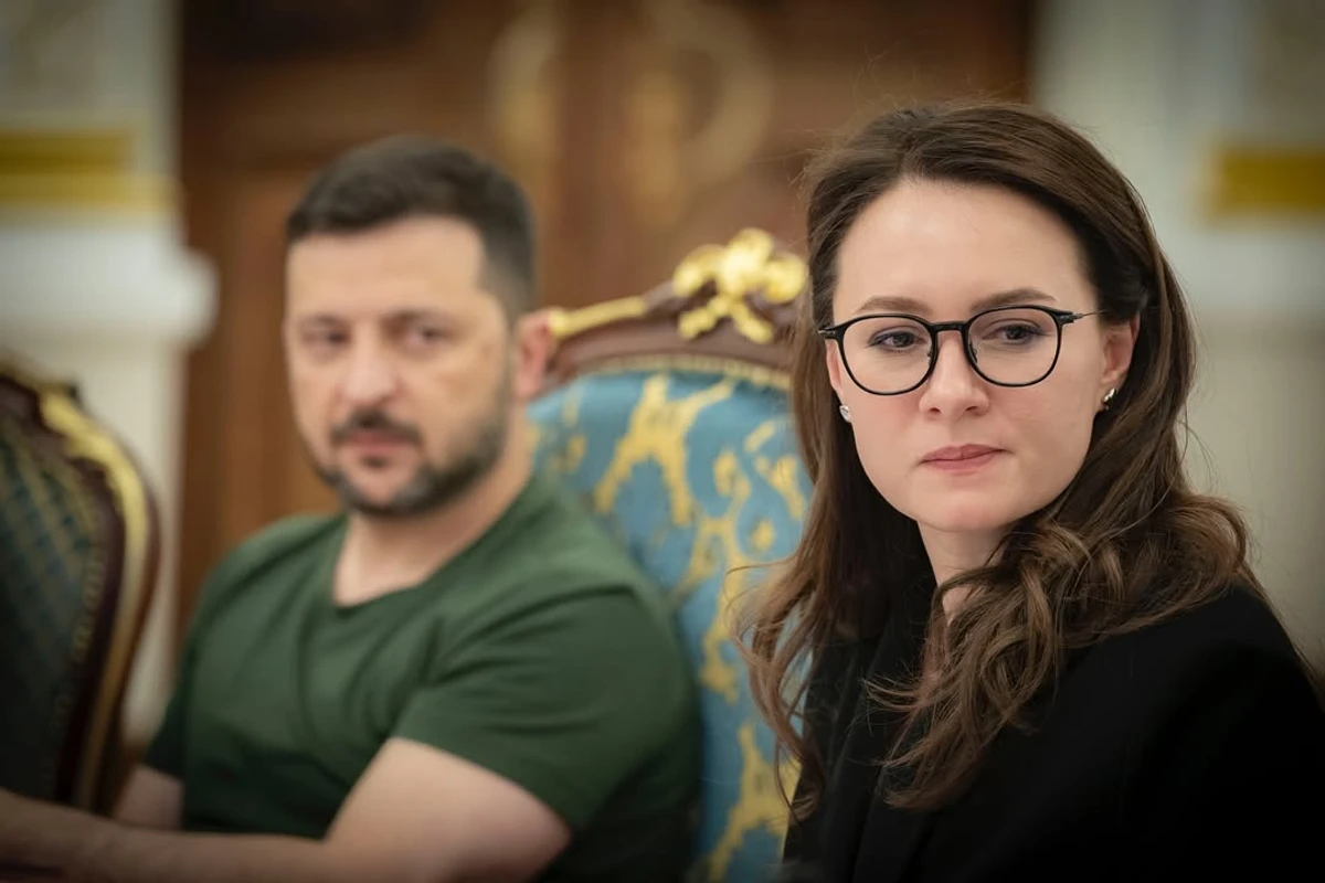 Юлія Свириденко і Володимир Зеленський