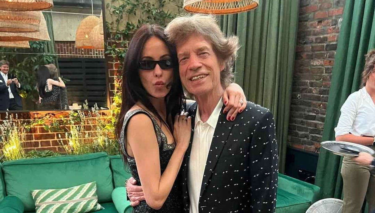 Мік Джаггер і Мелані Хемрік