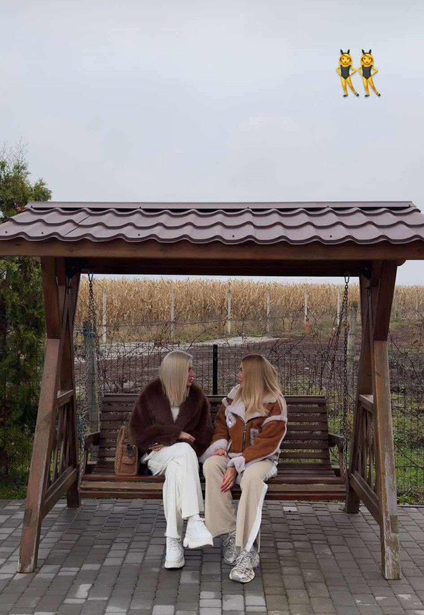 Валерія Крук з дочкою