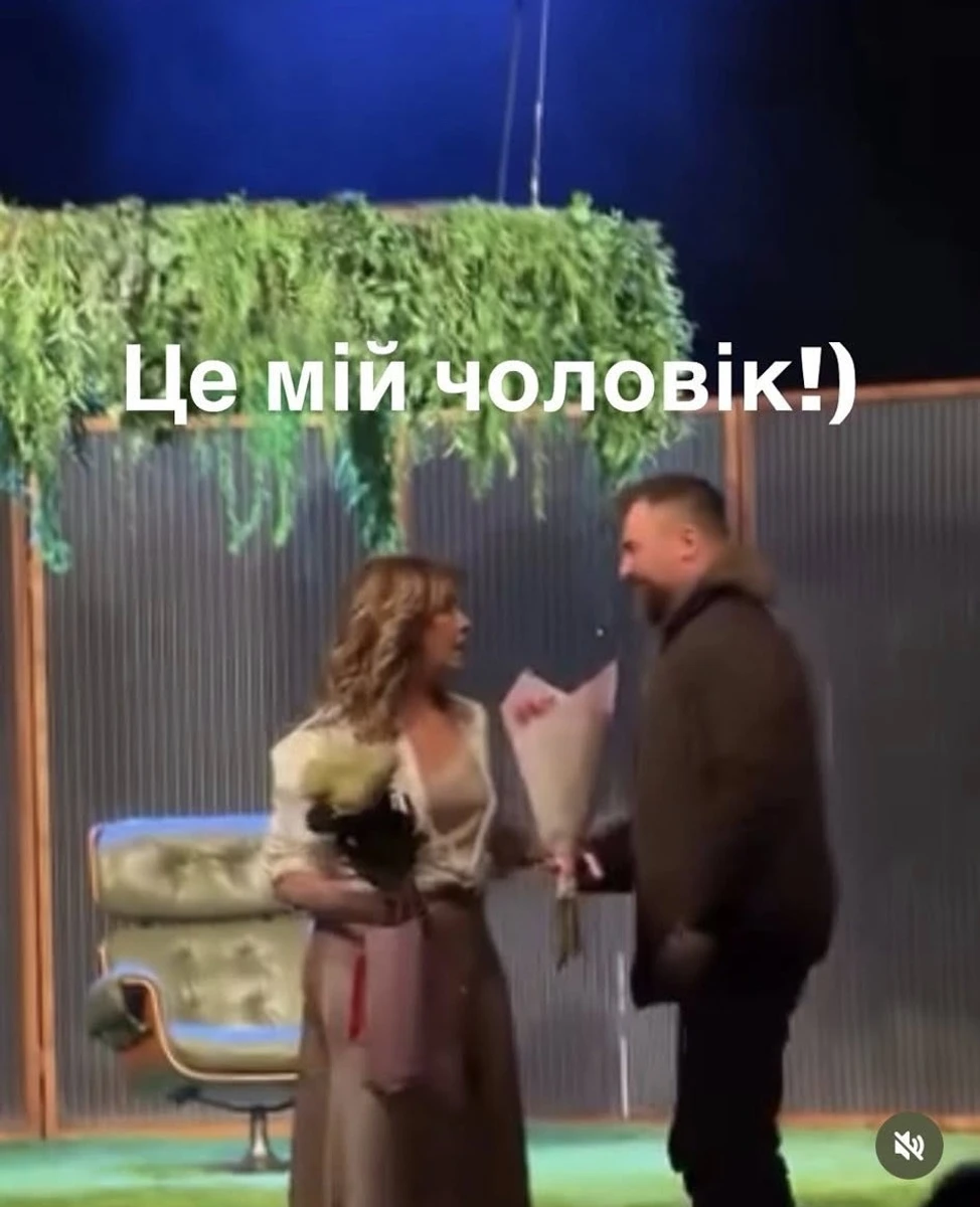 Олена Кравець та її чоловік