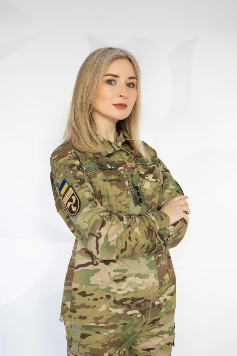 Дар'я Борисенко - командирка екіпажу ударних БПЛА спецпідрозділу Тайфун НГУ