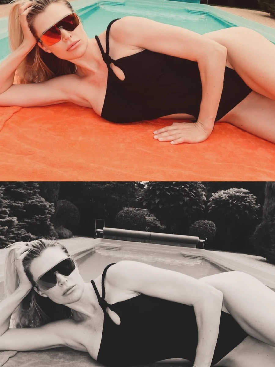 Бейліна у монокіні