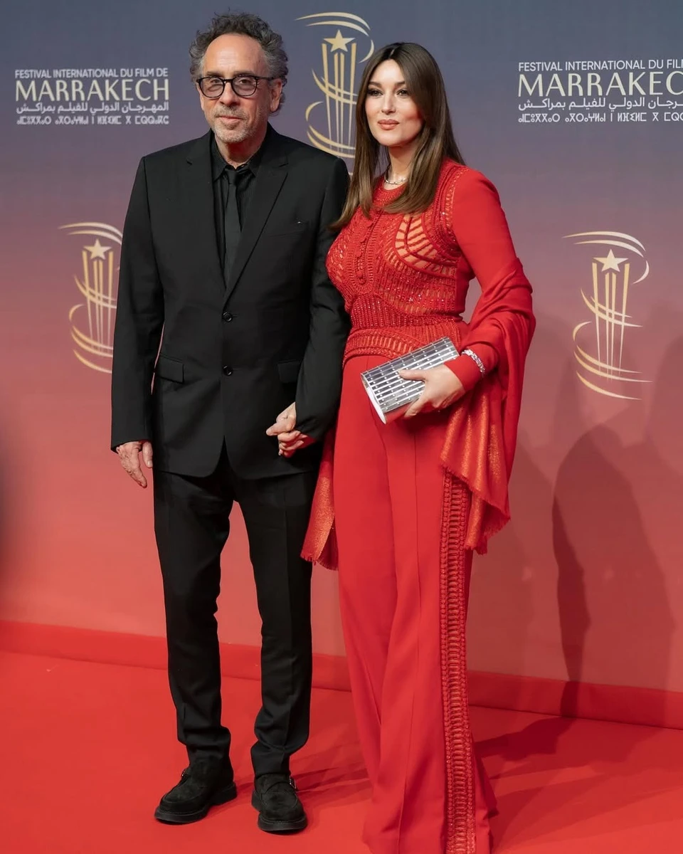 Моніка Белуччі та Тім Бертон розійшлися