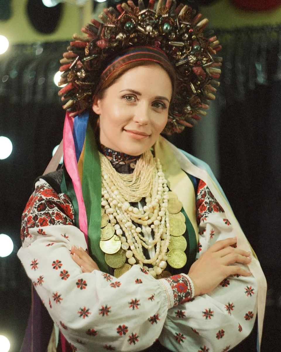 Наталка Денисенко показалась у вишиванці