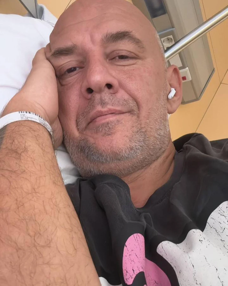 Потап показався у лікарні