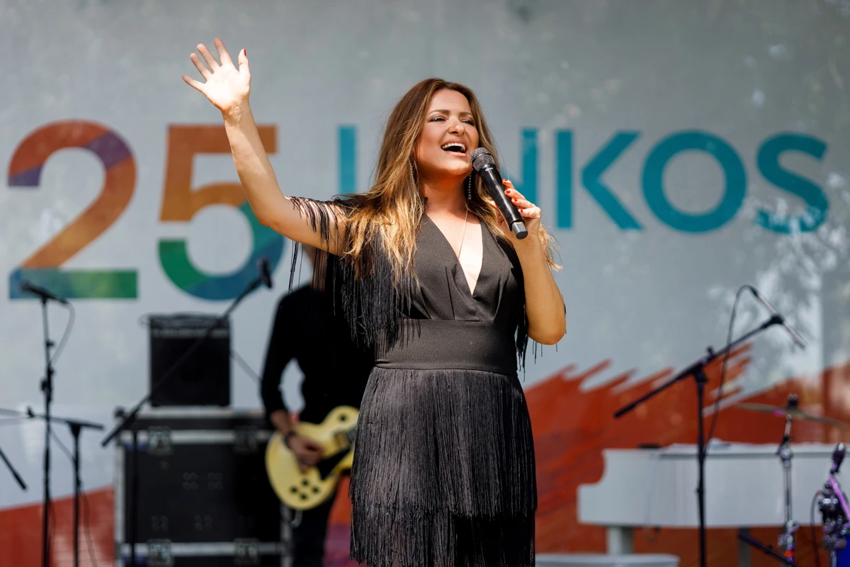 Наталія Могилевська на 25-річчі Linkos Group