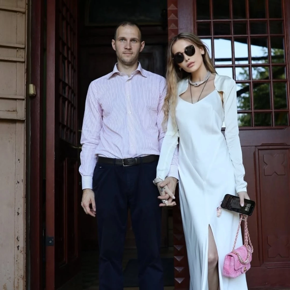 Сніжана Онопка та її чоловік