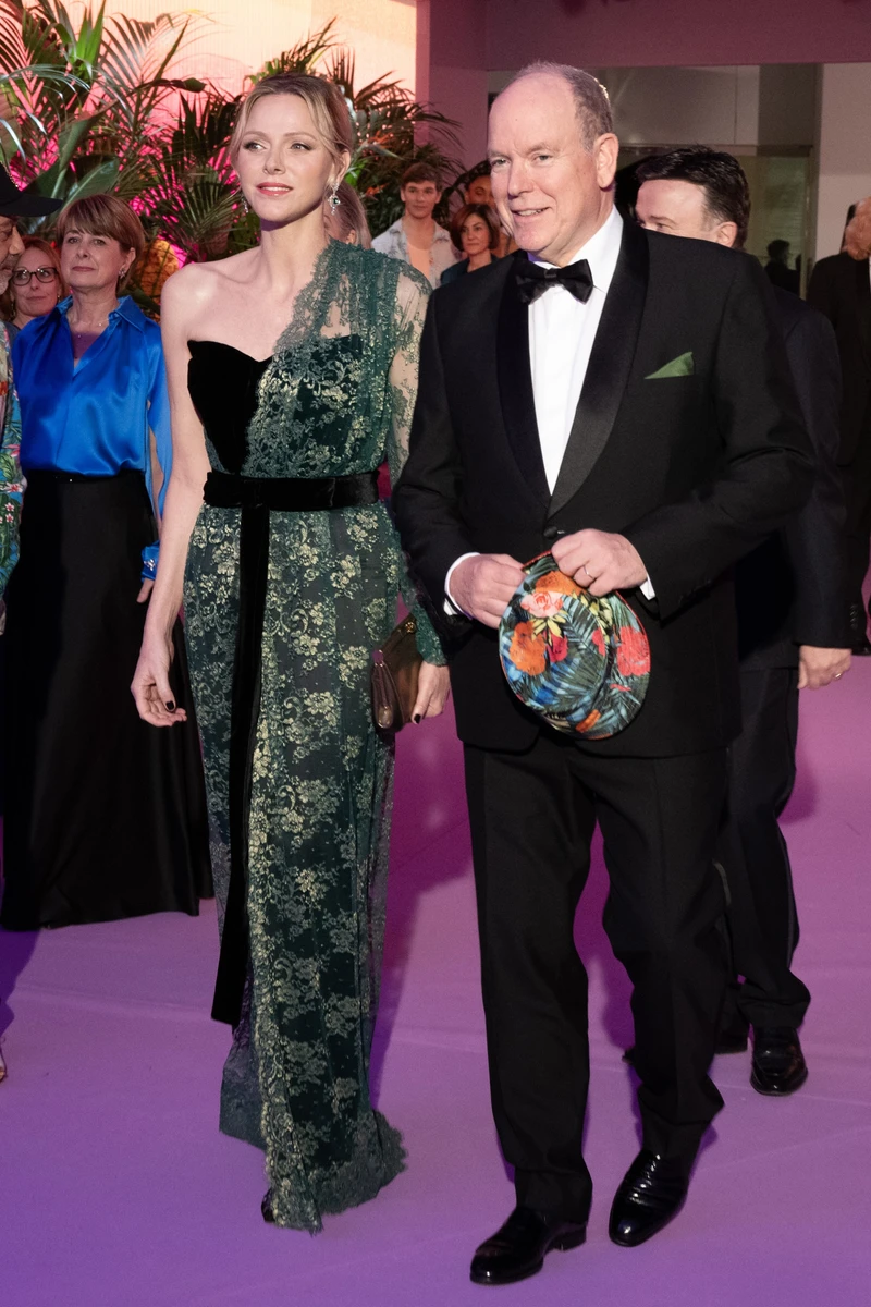 Княгиня Шарлін зі своїм чоловіком Альбером ІІ