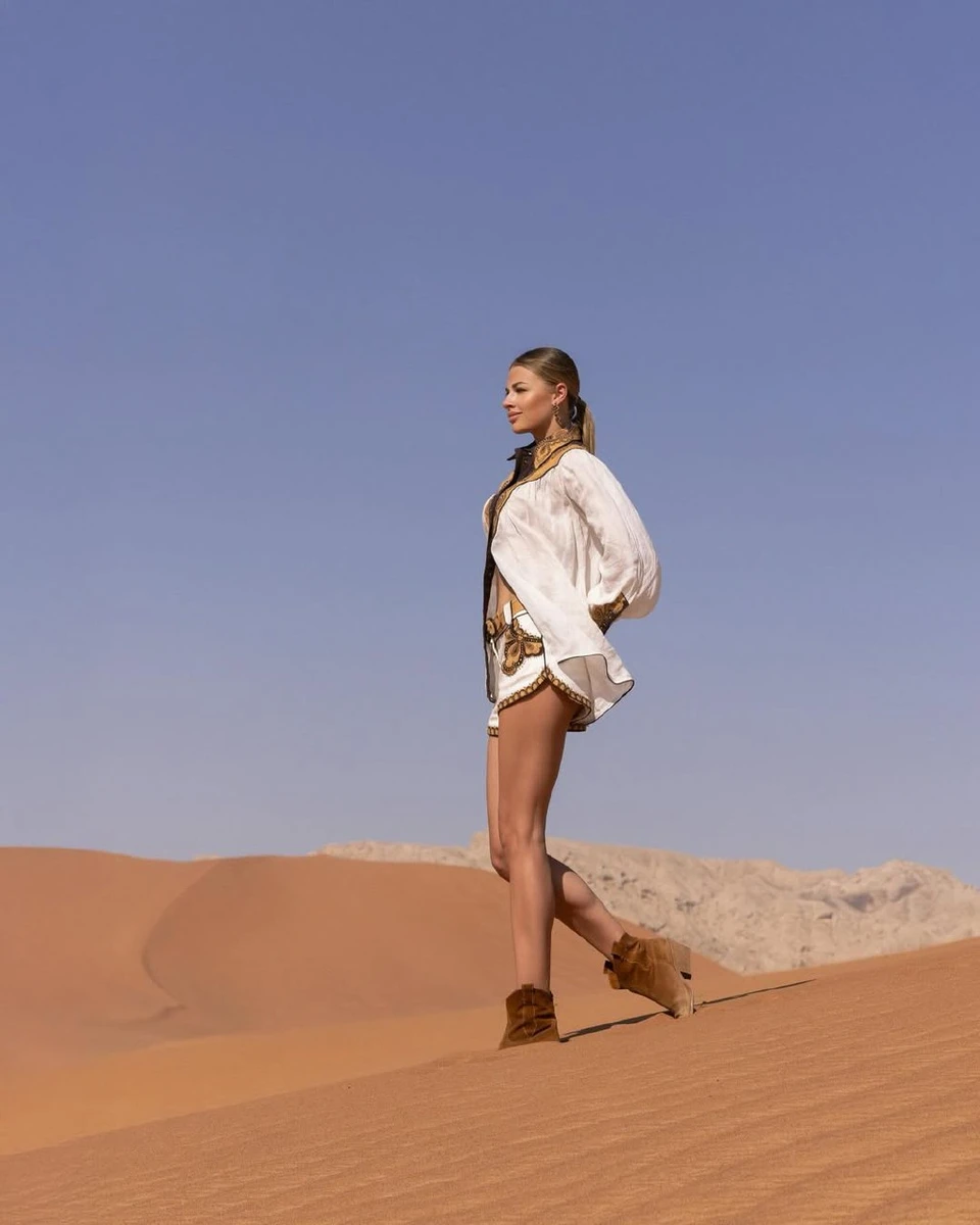 Дружина Зінченка у пустелі