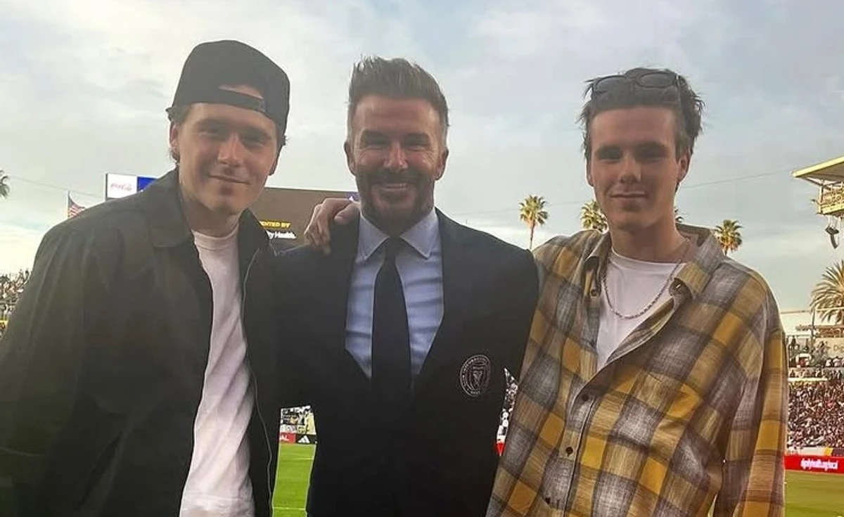 Девід Бекхем і його сини