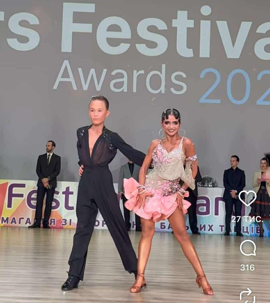 Пара запалила паркет своєю енергією та майстерністю