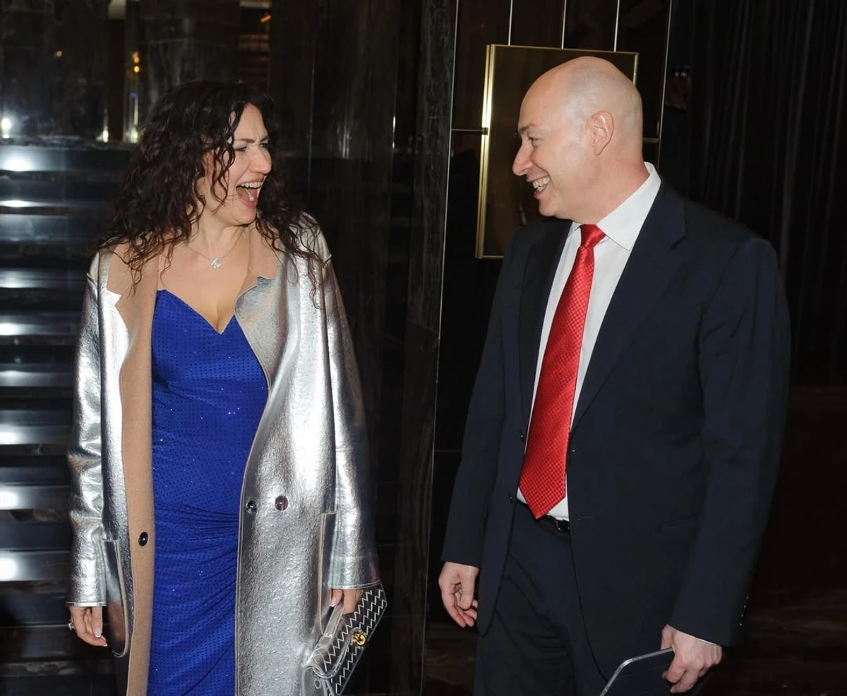 Дмитро Гордон та Олеся Бацман