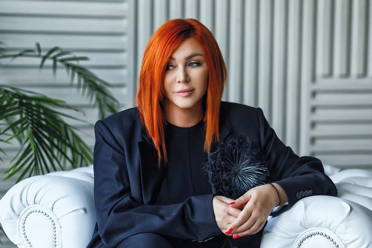 Рудий Білик поєднувала із подовженим каре