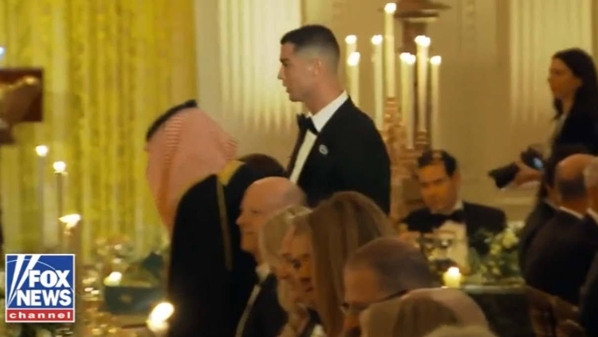 Кріштіану Роналду на званому вечорі Трампа разом і Ілоном Маском