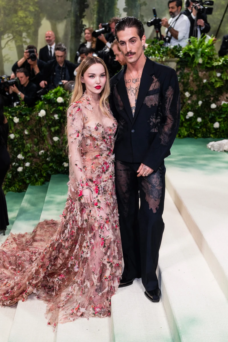 Фронтмен гурту Maneskin Даміано Давід та його дівчина Дав Камерон