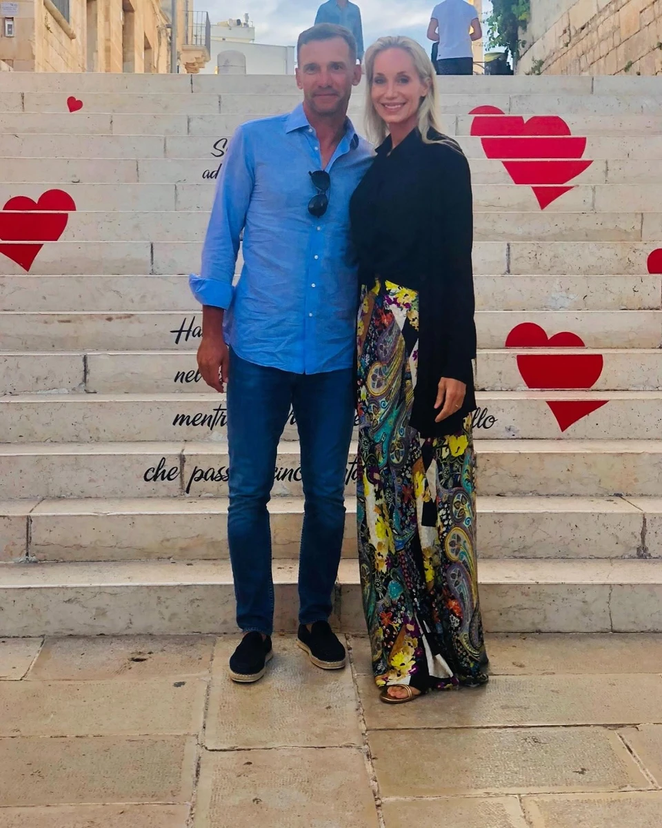 Шевченко з дружиною