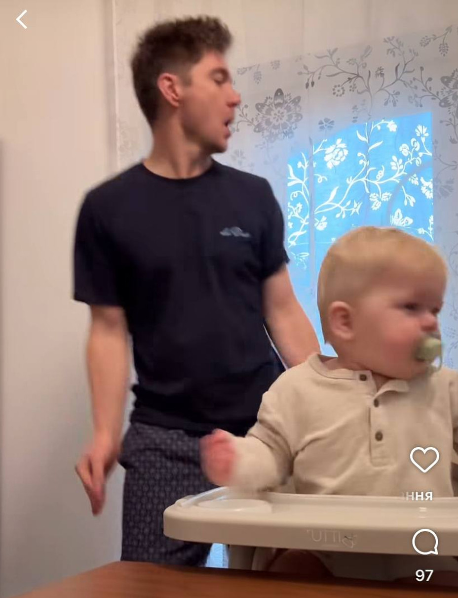 Володимир Остапчук потанцював зі своїм сином