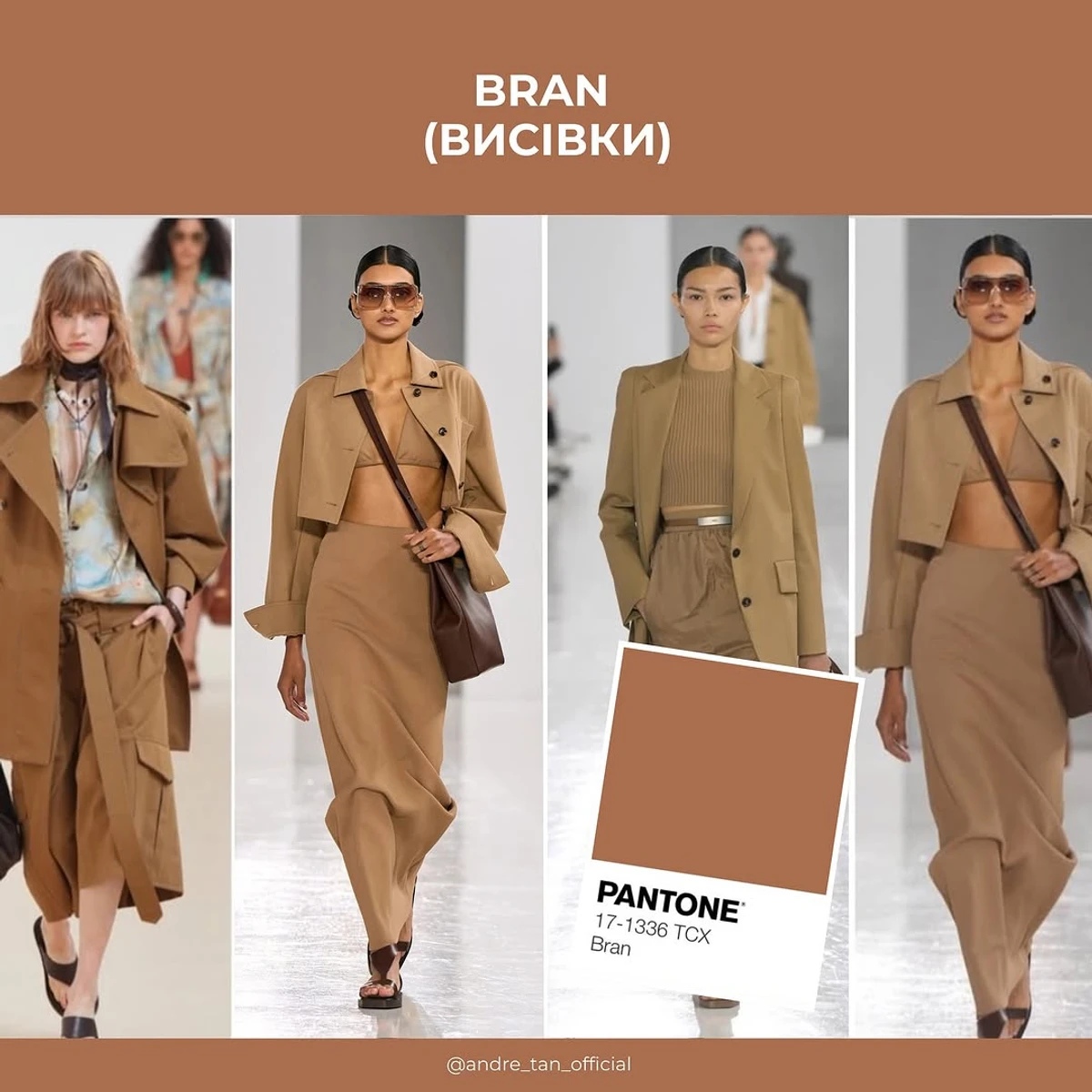 Одяг у відтінку висівок