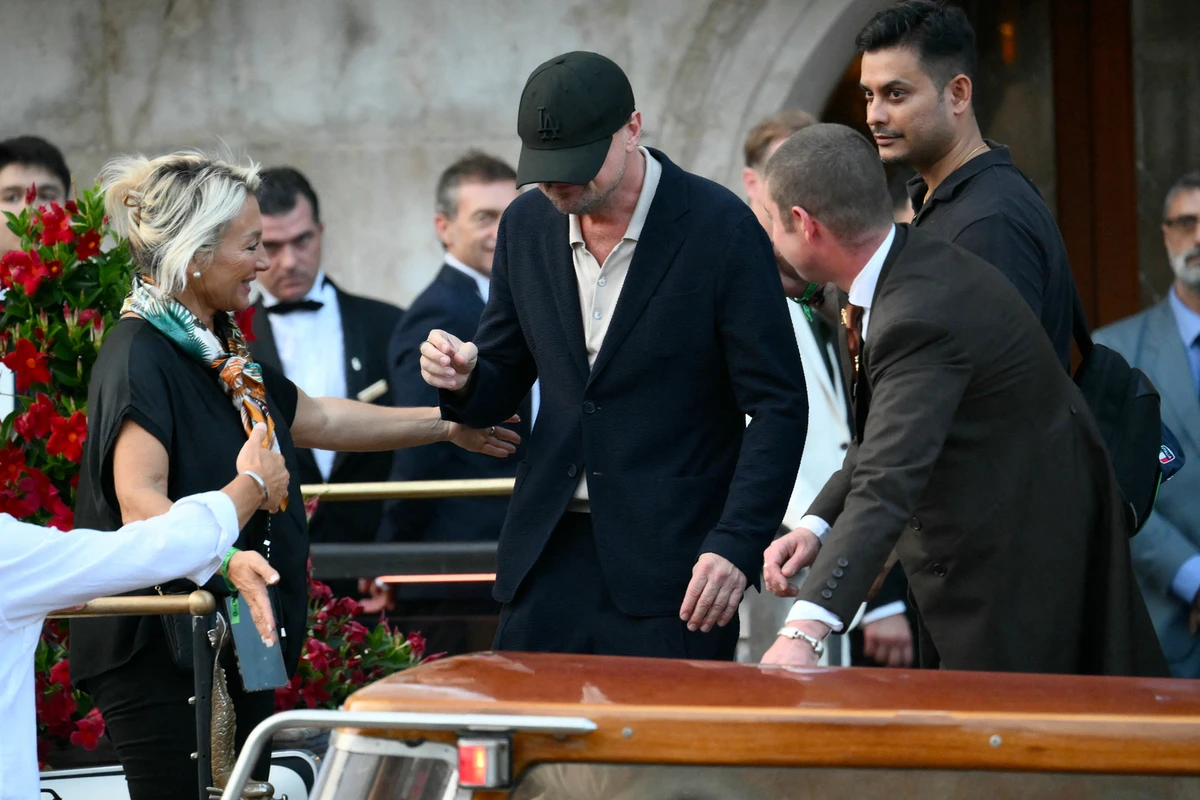 Леонардо ДіКапріо на весіллі Джеффа Безоса і Лорен Санчес