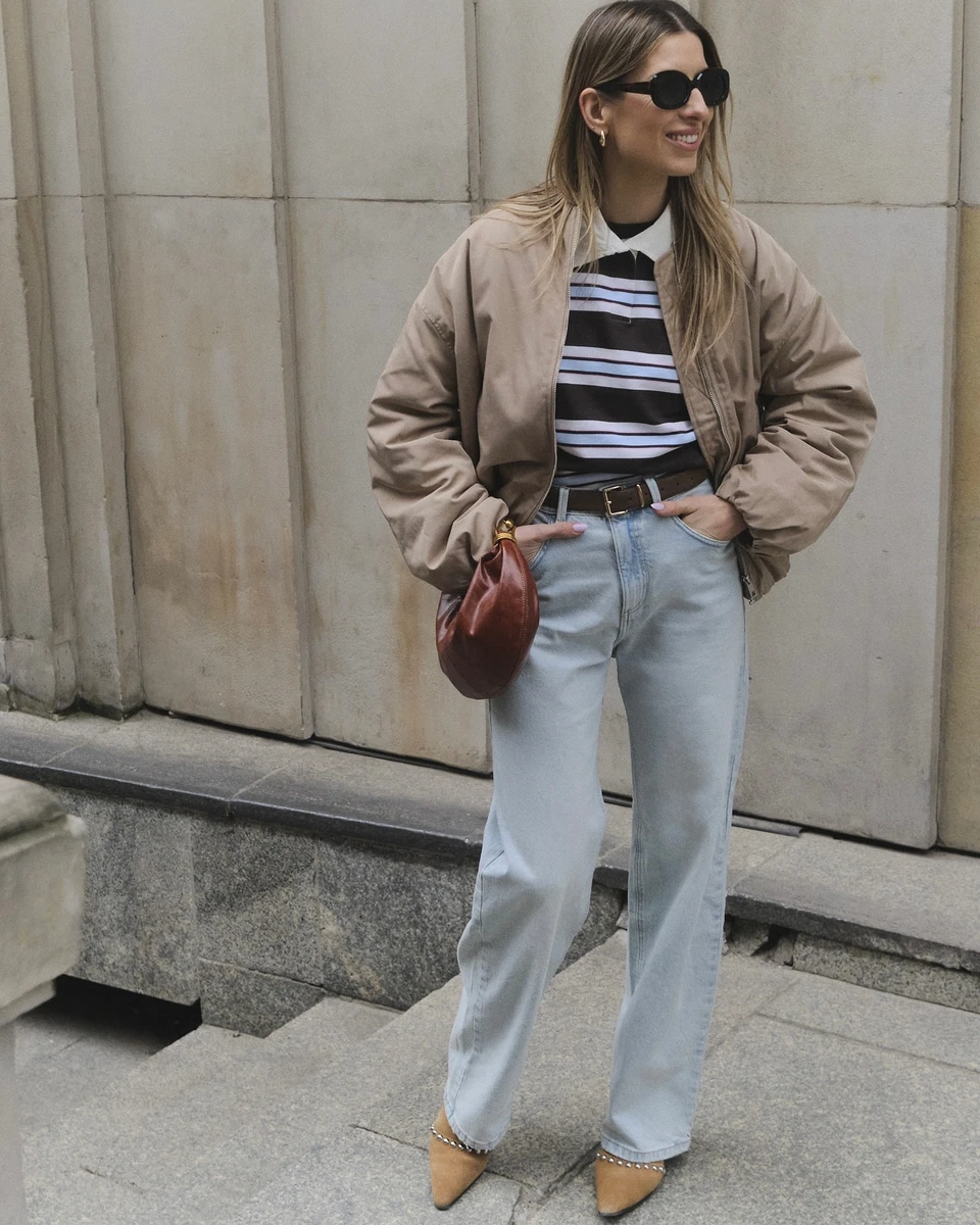 Прямі світлі джинси Reserved