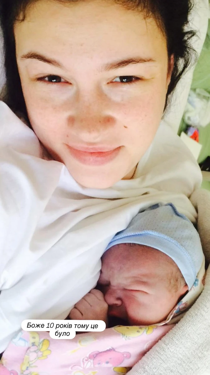 Анастасія Приходько показала фото з маленьким сином на його 10-річчя
