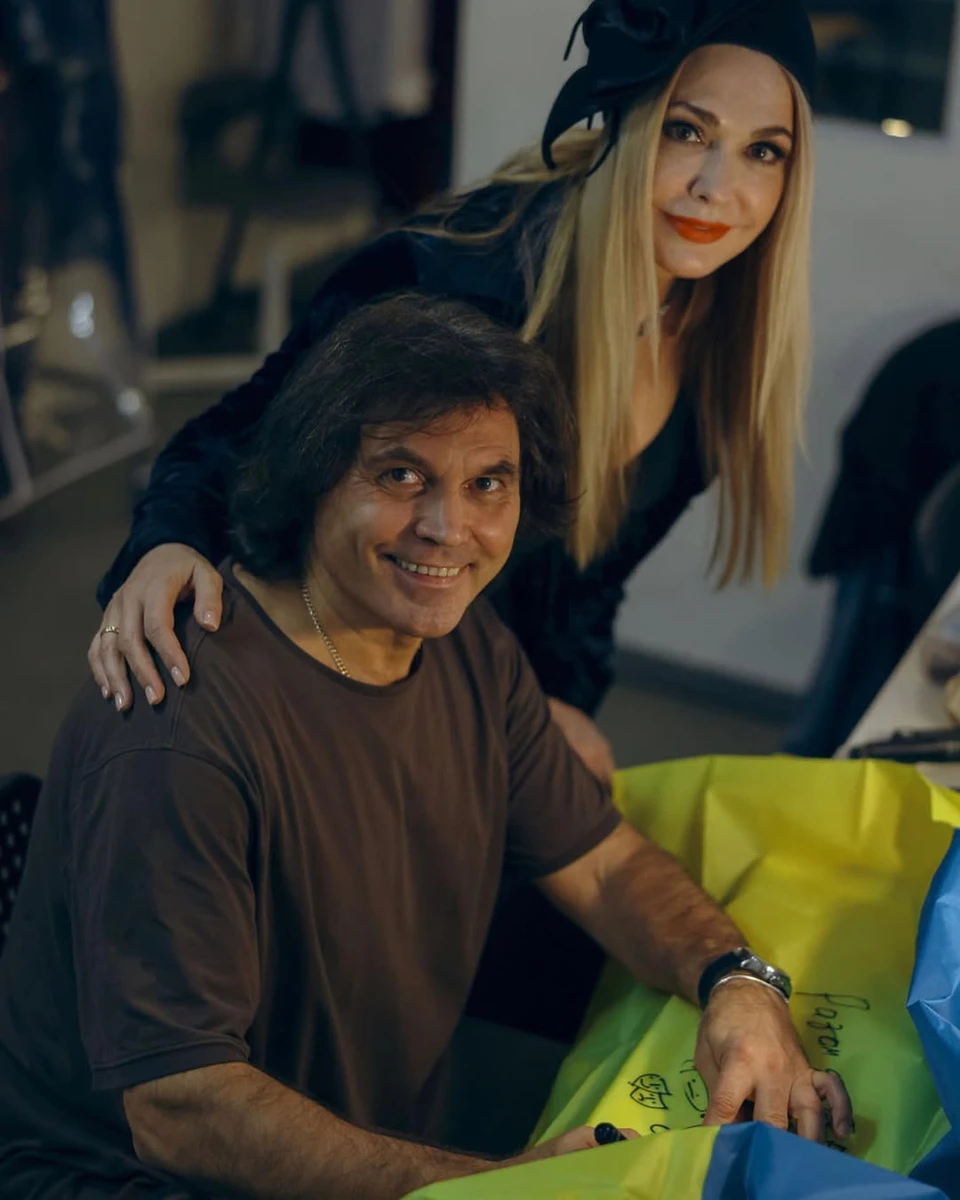 Ольга Сумська з чоловіком