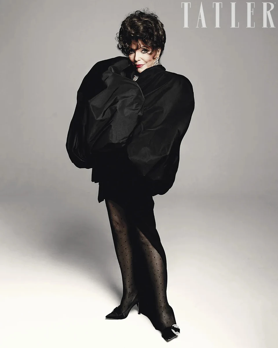 Фотосессія Джоан Коллінз для Tatler