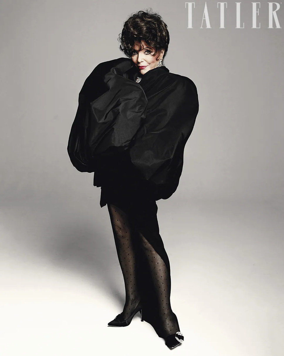 Фотосессія Джоан Коллінз для Tatler
