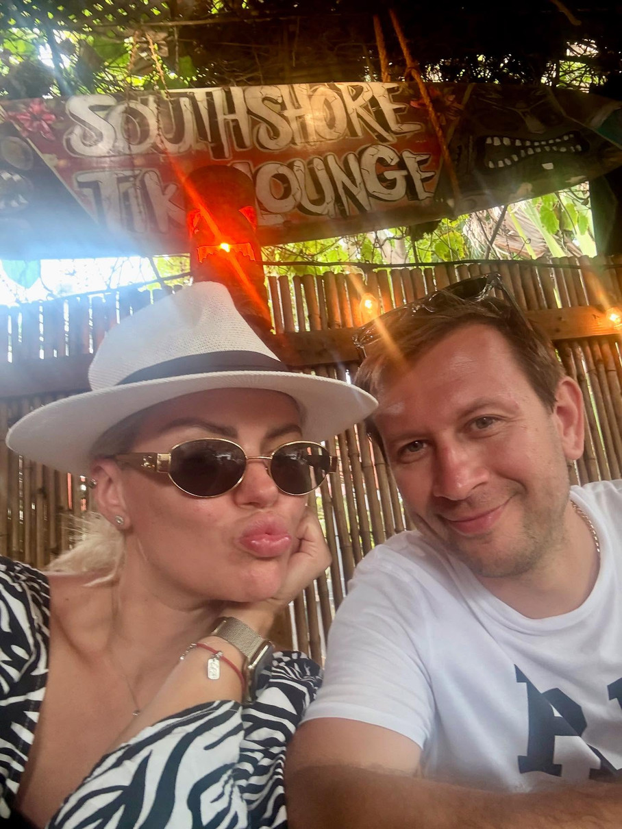 Ступка і Барабанова на Гаваях