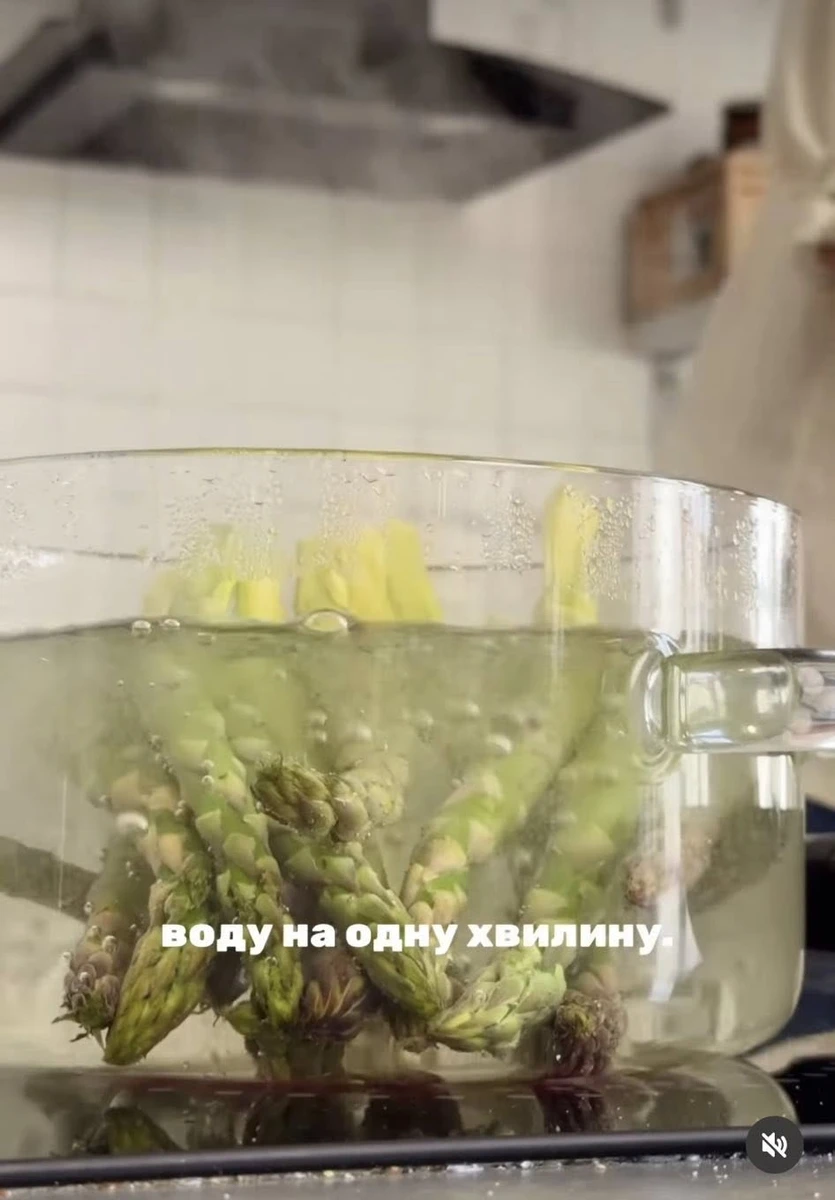 Рецепт спаржі від Клопотенка