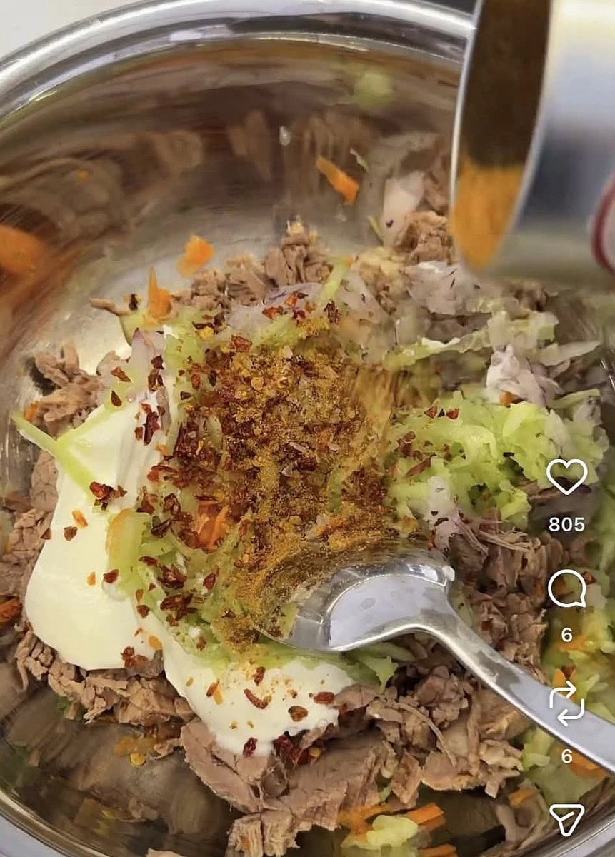 Замість яловичини можна взяти тунець чи навіть курку 