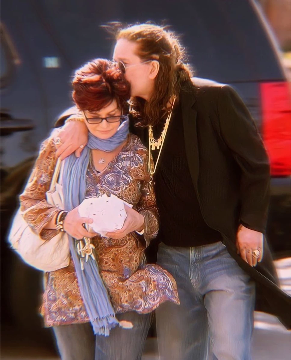 Шерон Осборн і Оззі Осборн разом