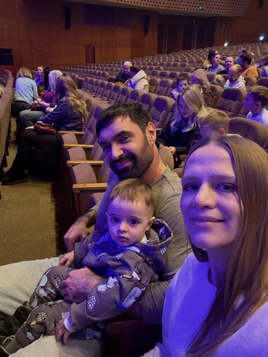 Віталій Козловський і його дружина