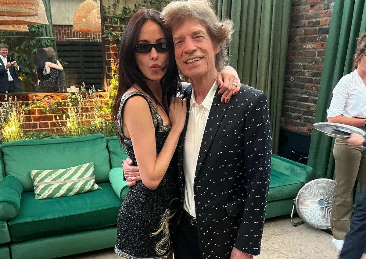 Мік Джаггер з молодою нареченою