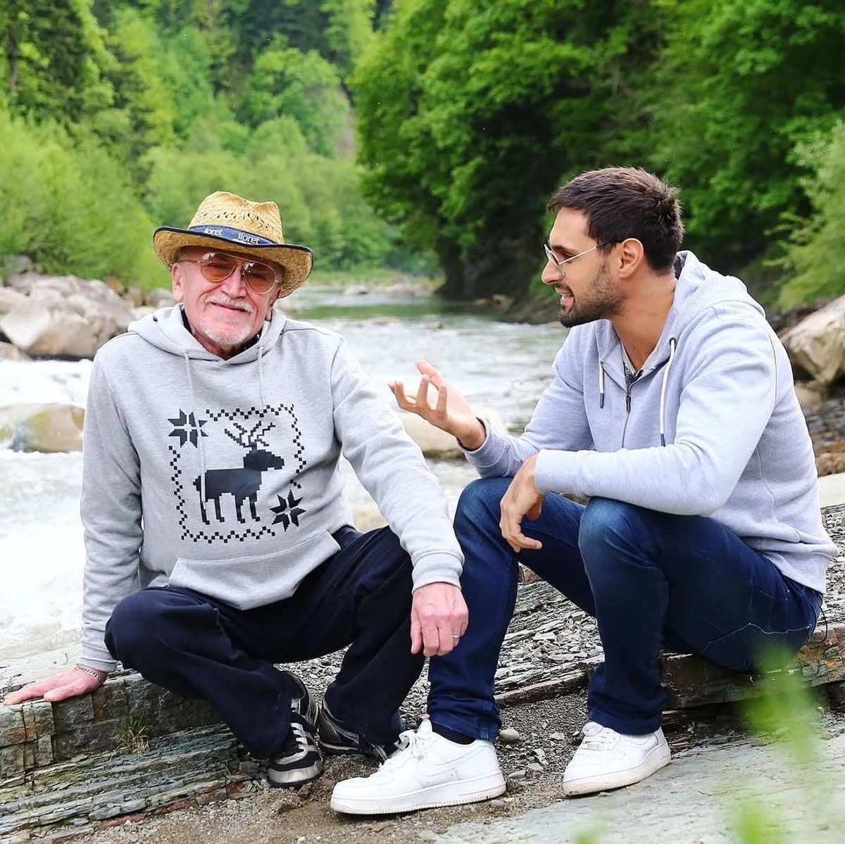 Віталій Козловський та його батько