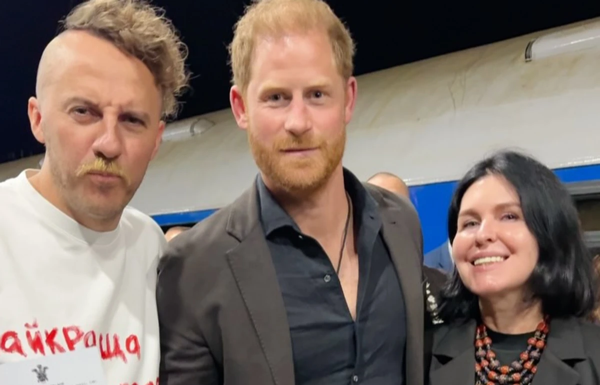 Євген Клопотенко та принц Гаррі попозували для фото