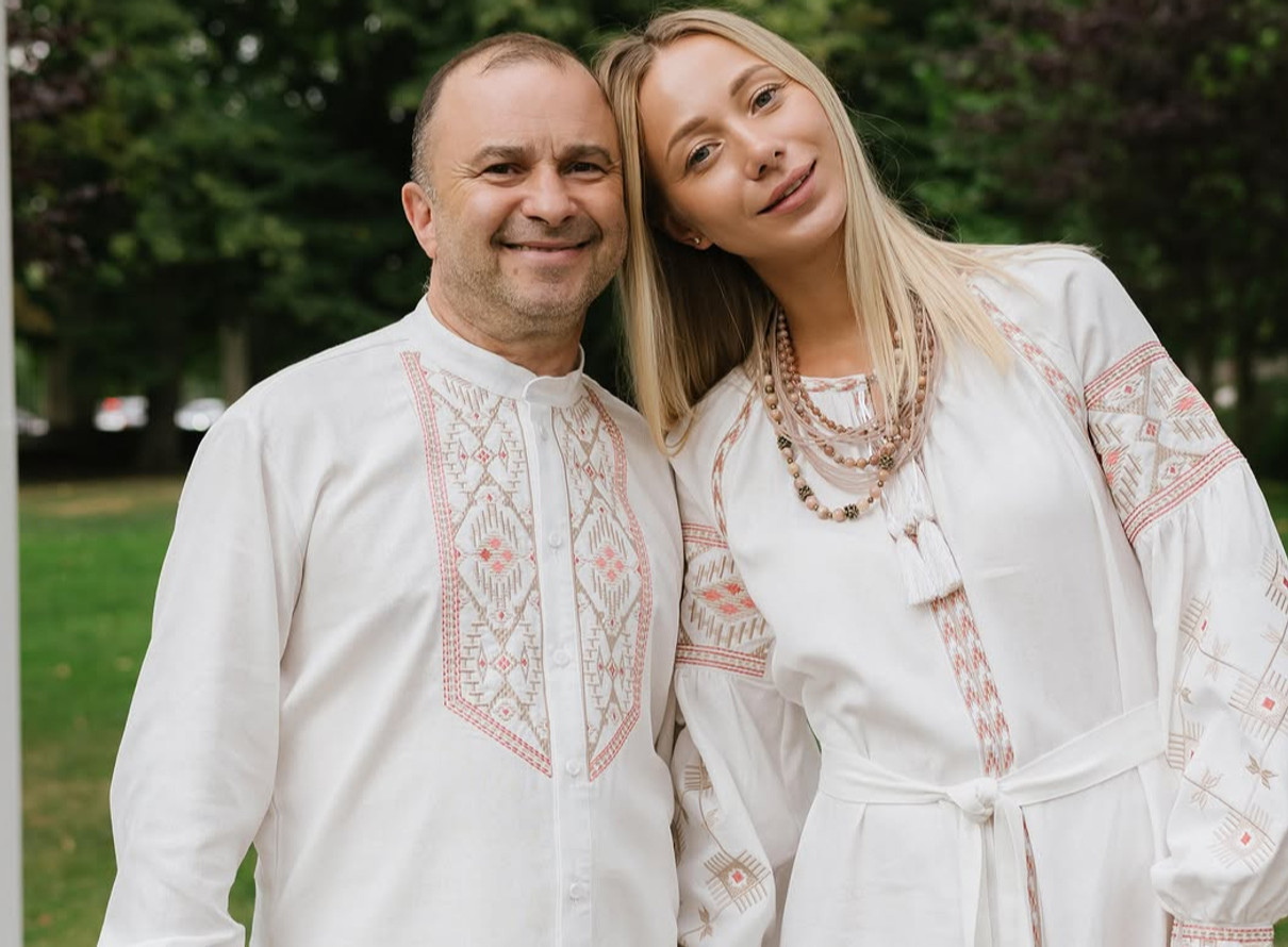 Віктор Павлік та його дружина на фото