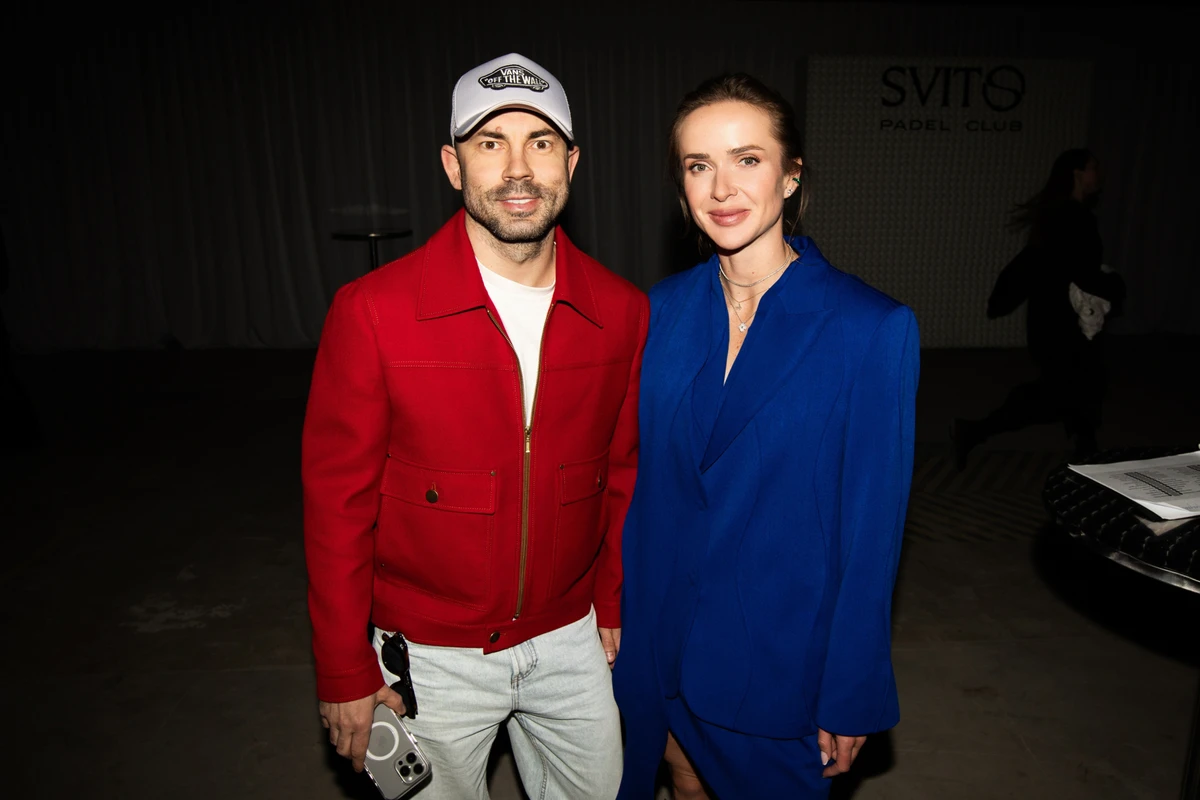 Андрій Бєдняков на відкритті падел-клубу Світоліної