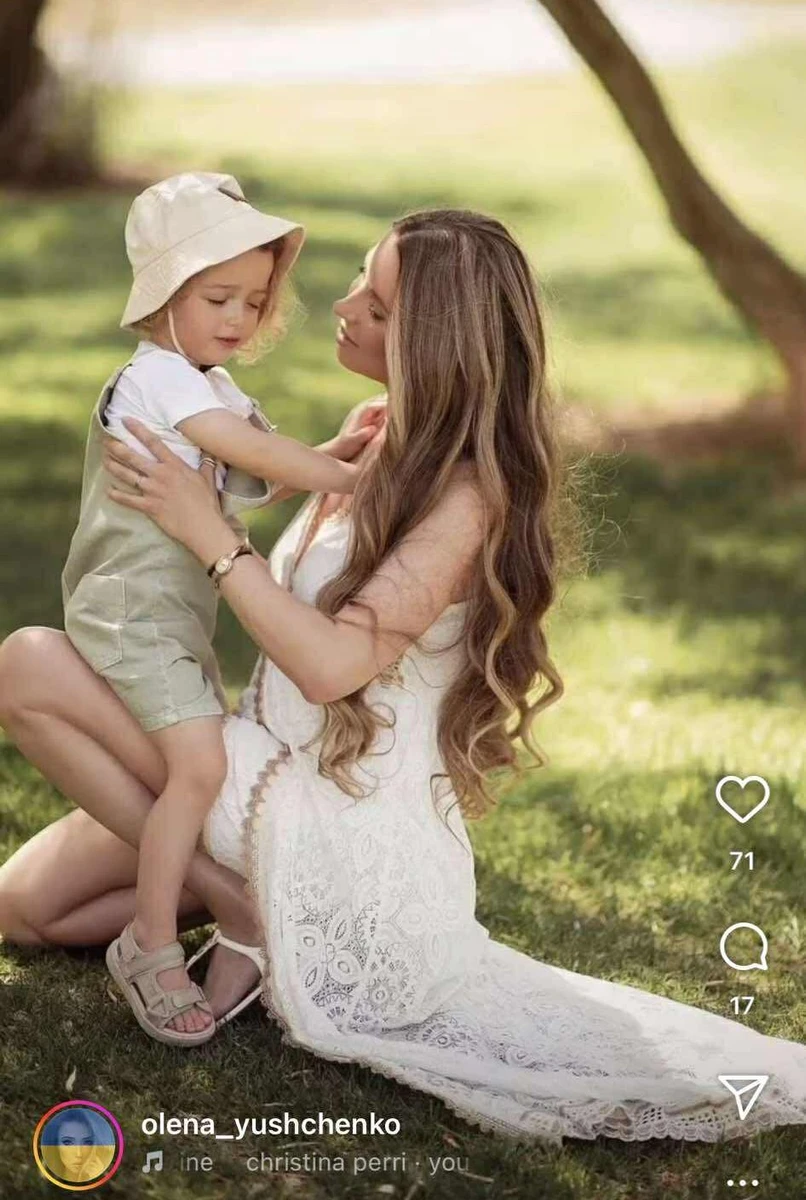 Дружина сина Ющенка з сином